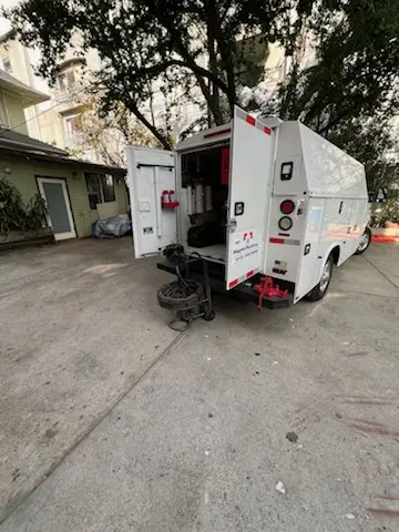 Magnet Plumbing service vehicle on-site for Faucet Repair in Fairbanks