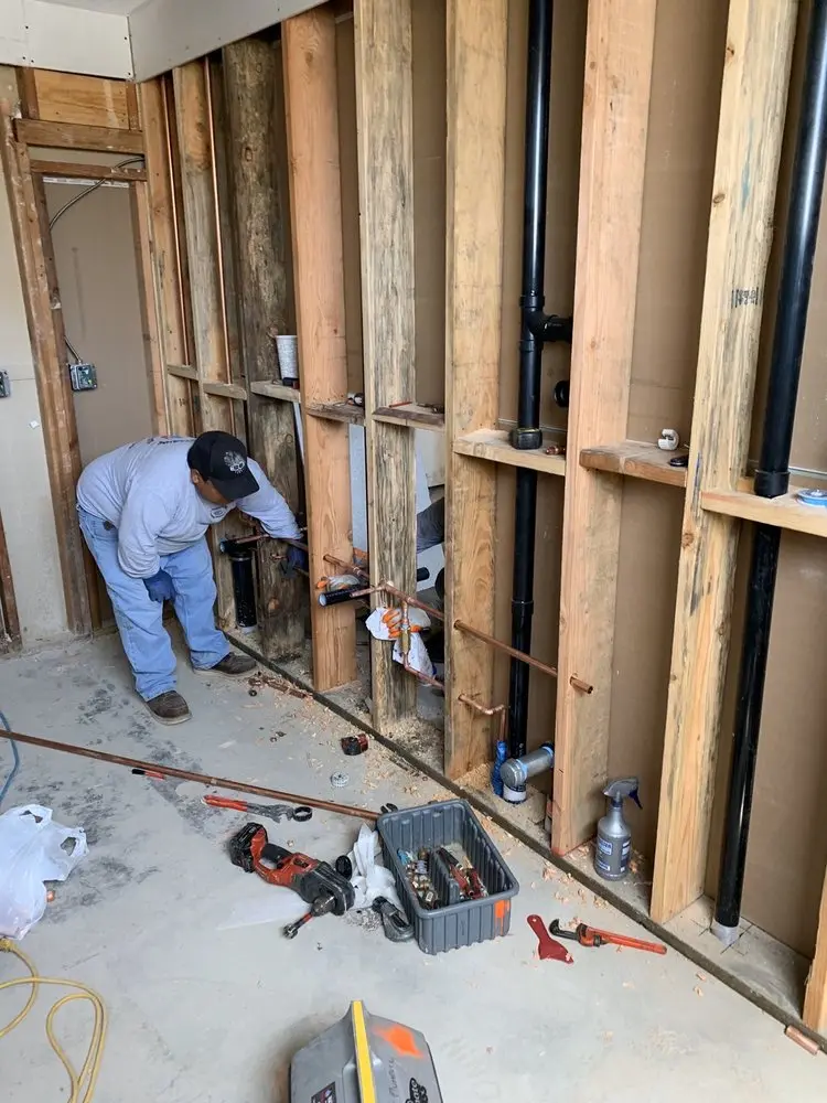 Commercial rough-in plumbing for Commercial Plumbing in Fairbanks
